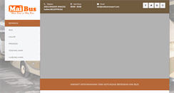 Desktop Screenshot of maibustransport.com